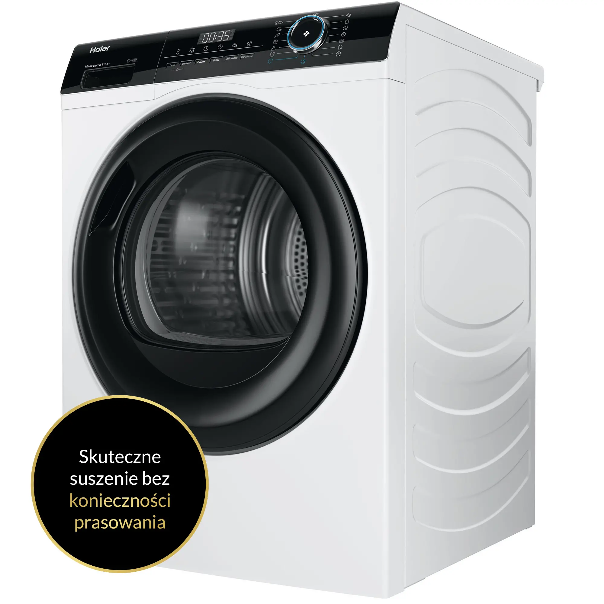 Suszarka Haier I-Pro 3 HD80-A2939-S 58cm 8kg