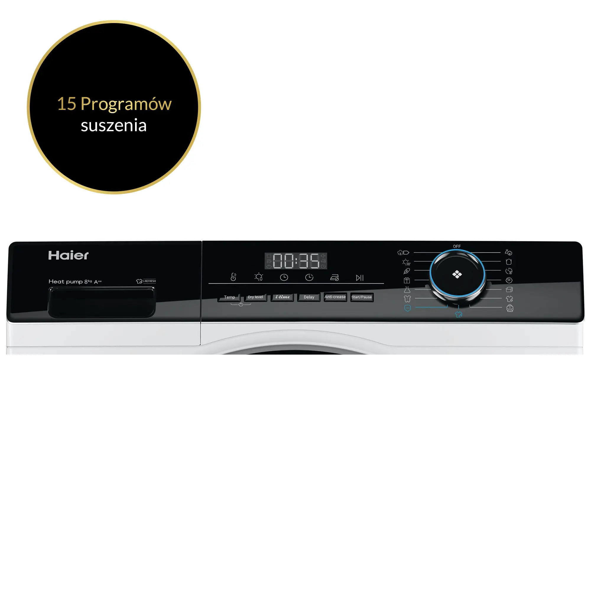 Suszarka Haier I-Pro 3 HD80-A2939-S 58cm 8kg