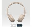 Słuchawki bezprzewodowe Sony WH-CH520 Nauszne Bluetooth 5.2 Kremowy