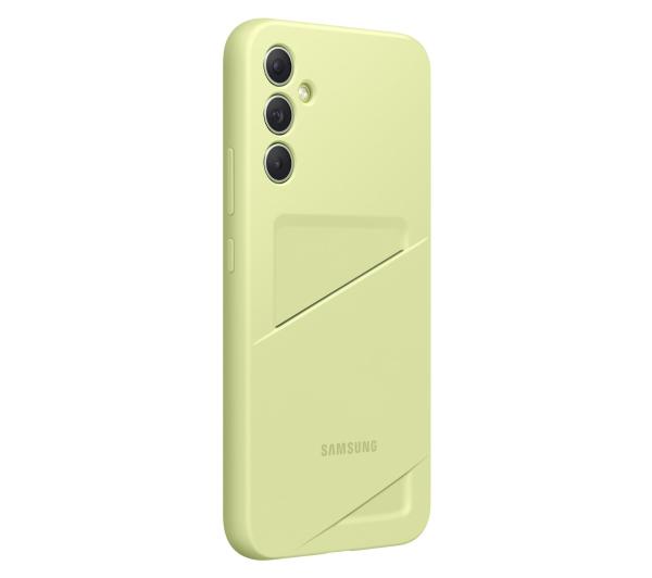 Etui Samsung Card Slot Cover do Galaxy A34 Zielony