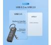 Hub USB Orico PWC2U-C3-015-BK-EP USB-C 2x USB-A 3.1 + USB-C  Czarny