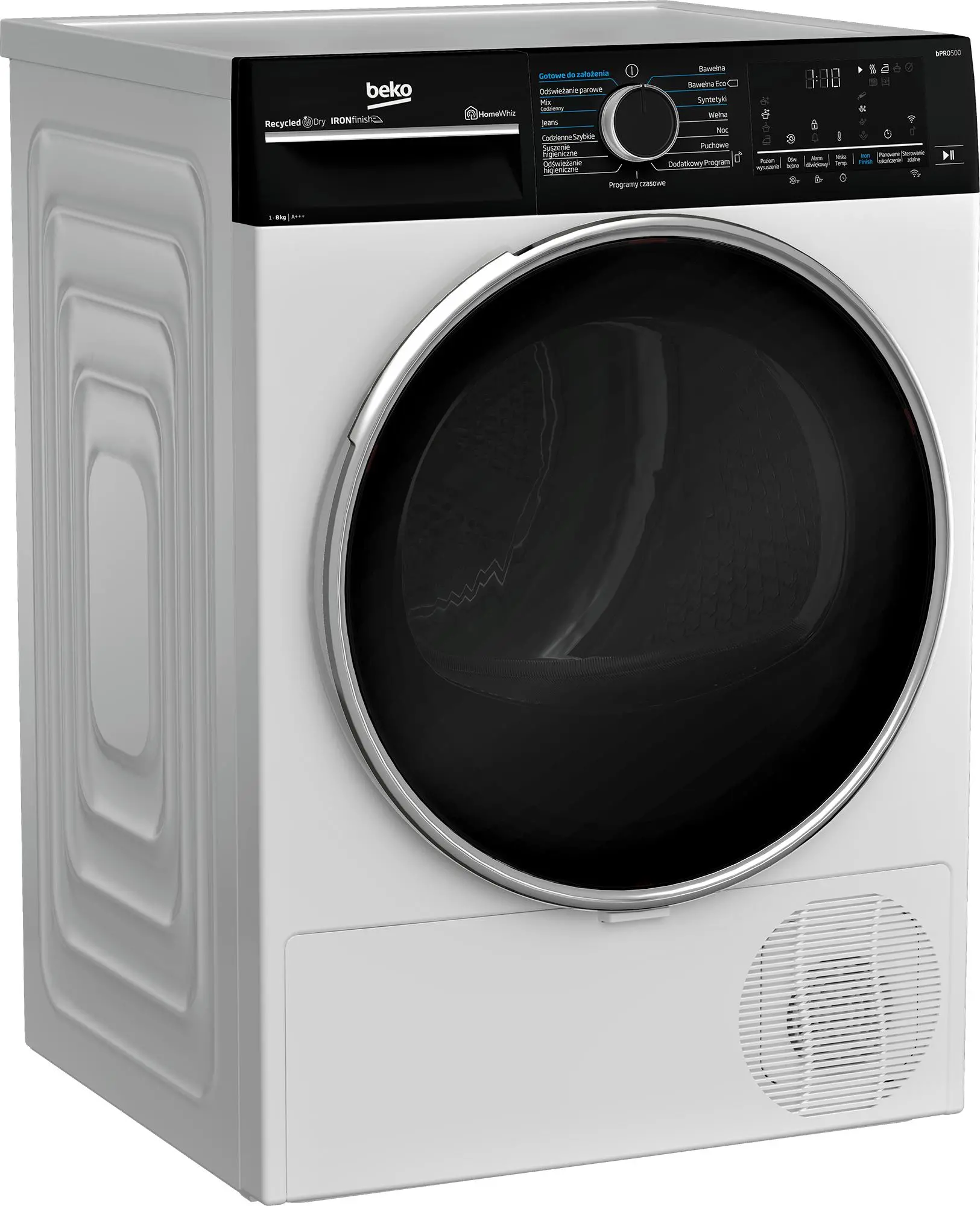 Suszarka Beko bPro500 B5T68243WBDC 52,1cm 8kg Zdalne sterowanie