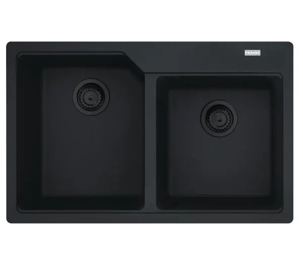 Franke Urban UBG 620-36-33 Granitowy Czarny mat