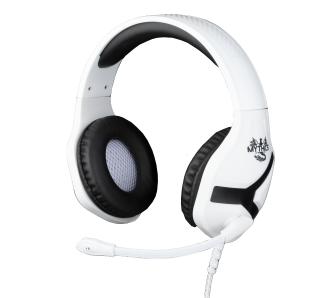 Słuchawki przewodowe z mikrofonem Konix Mythics Nemesis PS5 Nauszne Biały