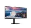 Monitor AOC CU34V5CW/BK  z kamerą internetową 34" UWQHD VA 100Hz 1ms Zakrzywiony