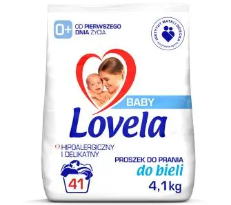 Proszek do prania Lovela Baby do bieli 41 prań 4,1kg