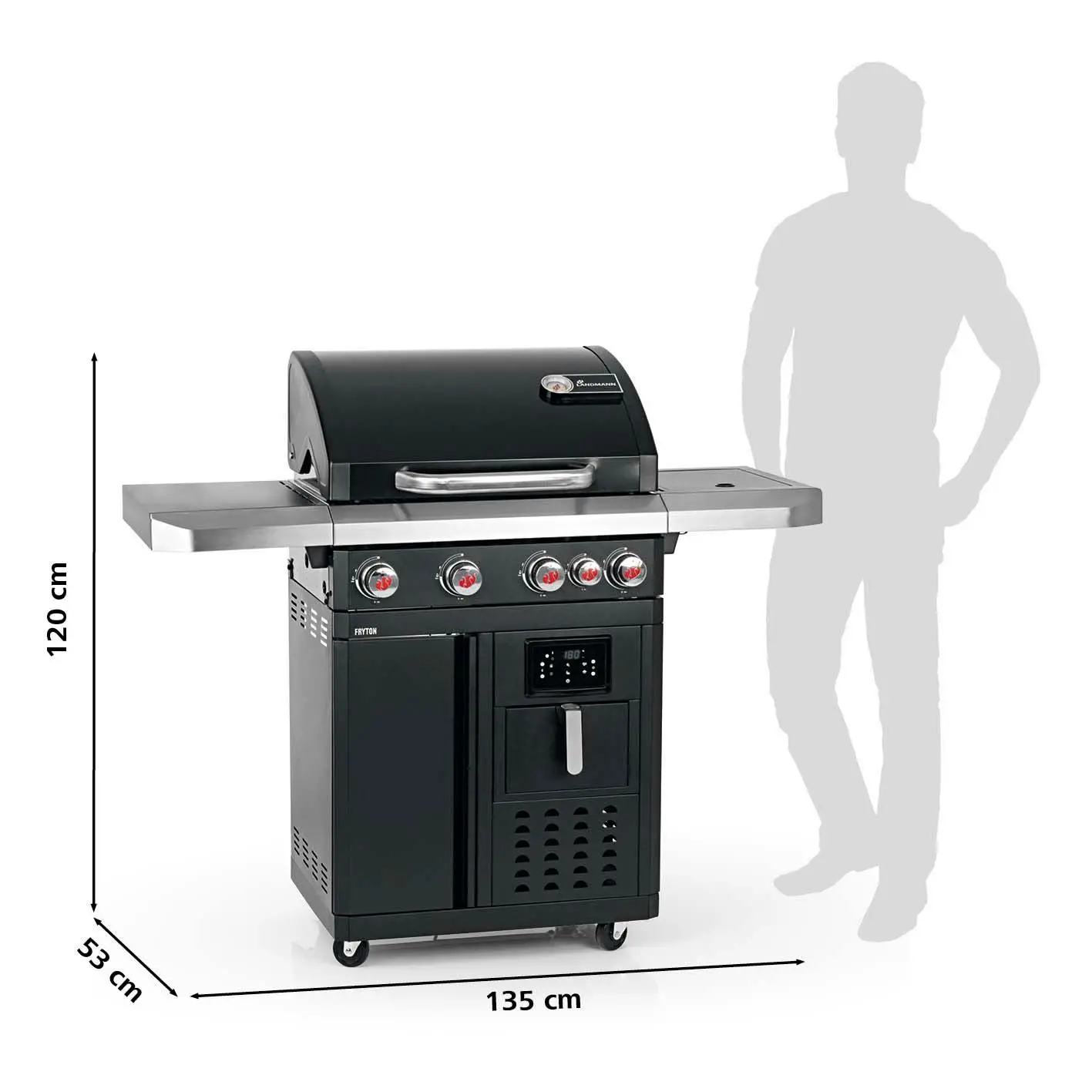 Grill gazowy Landmann Fryton Cook PTS 4.1