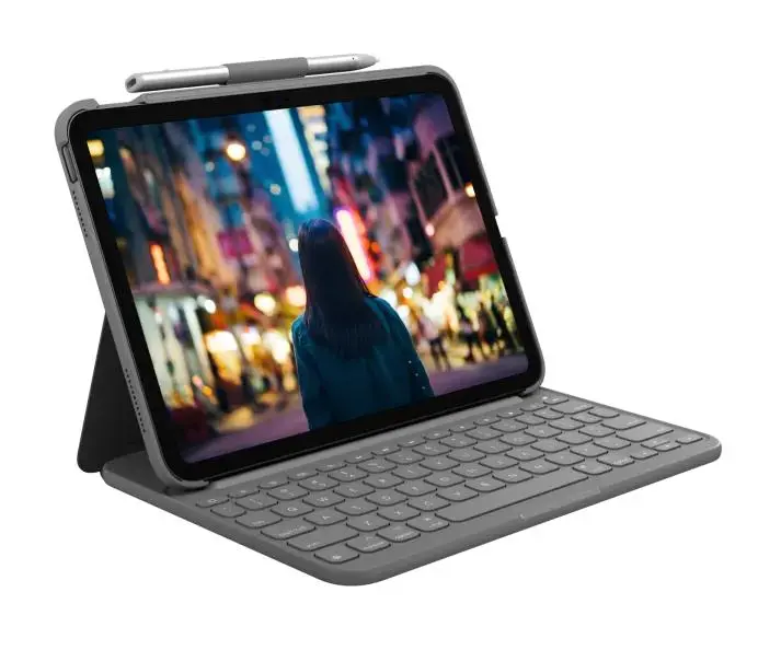Etui na tablet Logitech Slim Folio iPad 10,9" (10 gen.) US  Szary