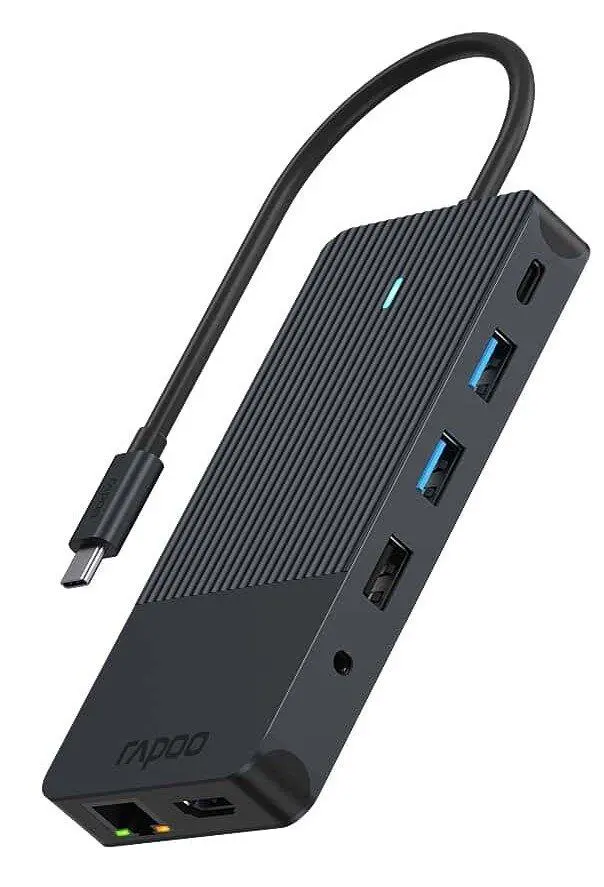 Hub USB Rapoo UCM-2006 12w1 Czarny