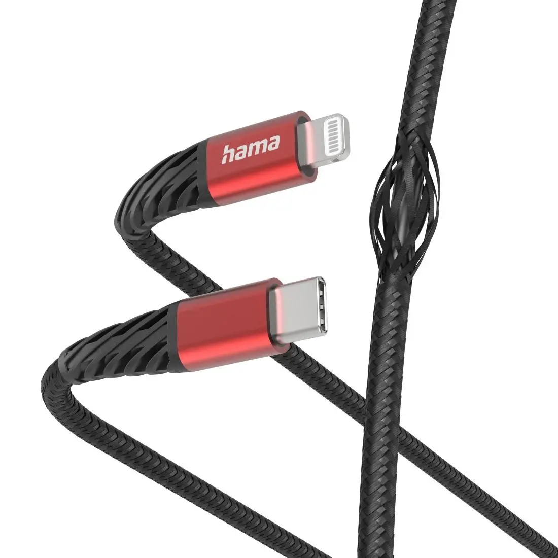 Kabel Hama Extreme USB-C – Lightning 1,5 m Czarny