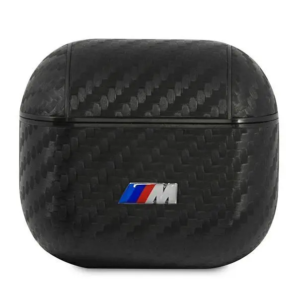 Etui na słuchawki BMW PU Carbon M Collection BMA3WMPUCA do AirPods 3 Czarny