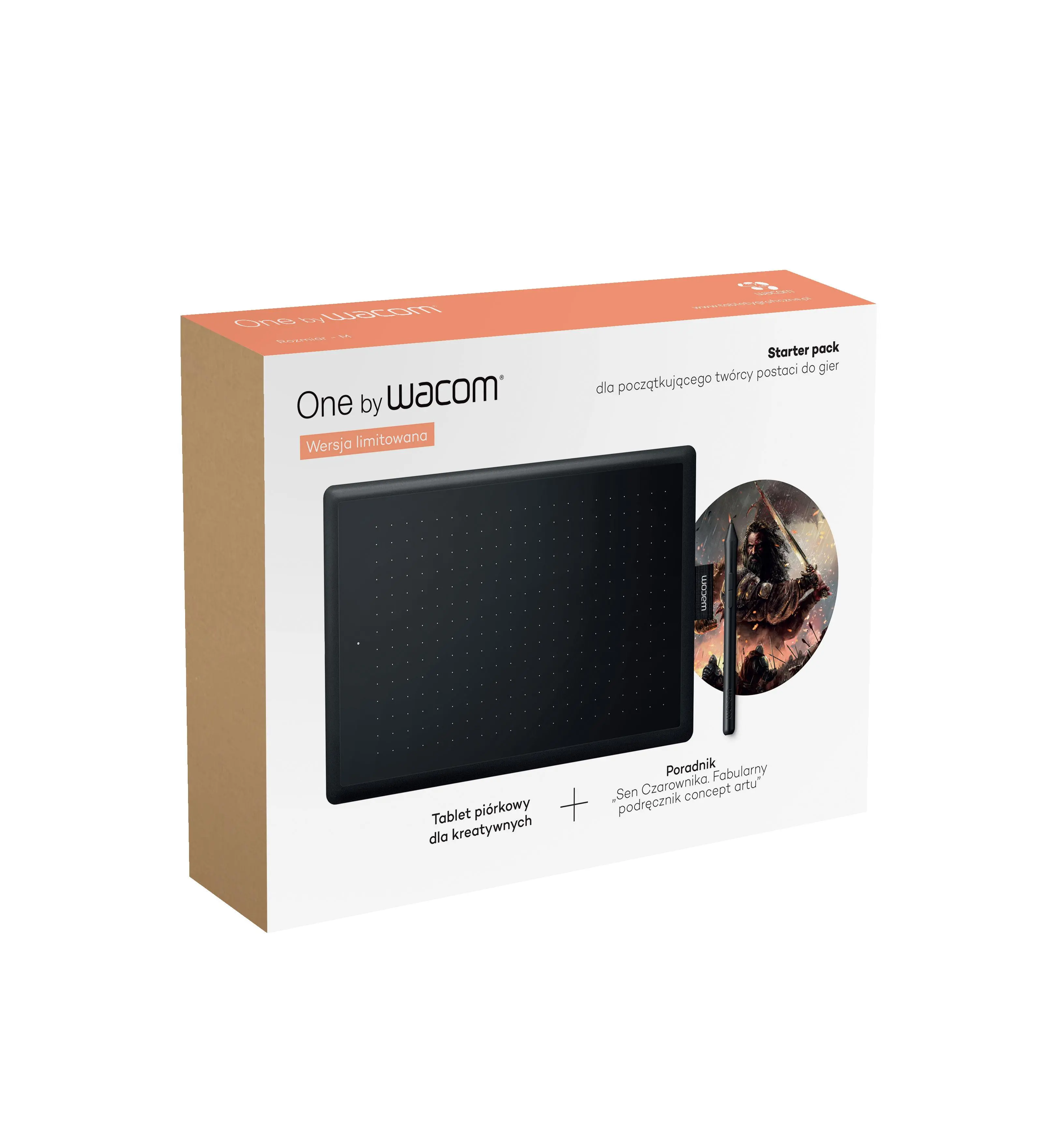 Tablet graficzny Wacom One By Wacom M Czarny + Sen Czarownika