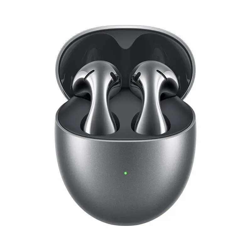 Słuchawki bezprzewodowe Huawei FreeBuds 5 ANC z etui ładującym Douszne Bluetooth 5.2 Srebrny