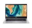 Laptop chromebook Acer Chromebook CB314-2H-K36U 14" MediaTek M8183 8GB RAM 128GB Dysk ChromeOS Srebrny