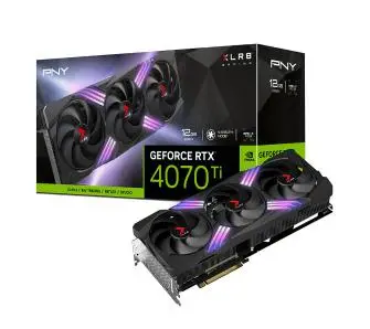 Karta graficzna PNY GeForce RTX 4070 Ti XLR8 Gaming Verto Triple Fan 12GB GDDR6X 192bit DLSS 3