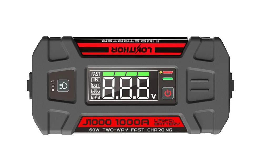 Powerbank Lokithor J1000 Jump Starter 1000A 12V 26Wh Szary