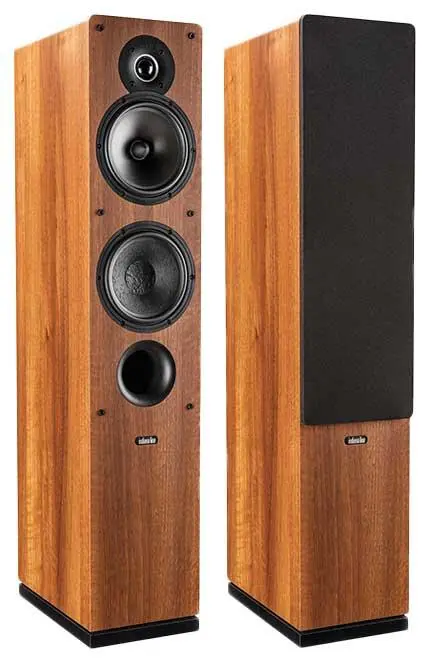 Zestaw stereo Yamaha MusicCast RX-V6A Czarny, Indiana Line Tesi 561 Orzech