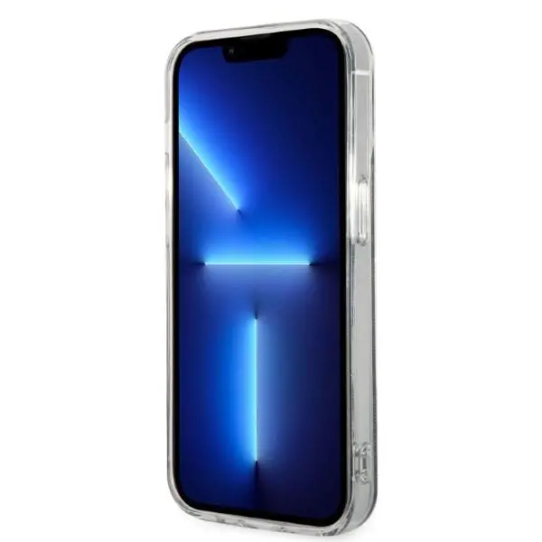 Zestaw Guess GUBPP14LH4EACSK ładowarka indukcyjna + etui 4G Print MagSafe do iPhone 14 Pro
