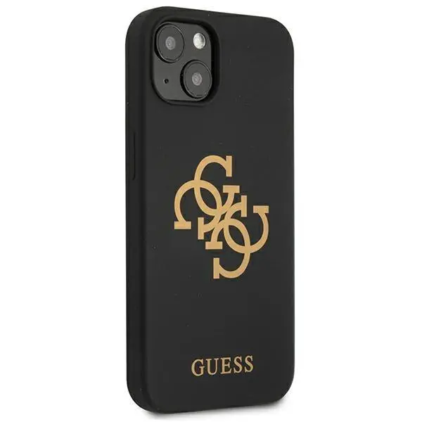 Etui Guess Silicone 4G Logo GUHCP13SLS4GGBK do iPhone 13 mini