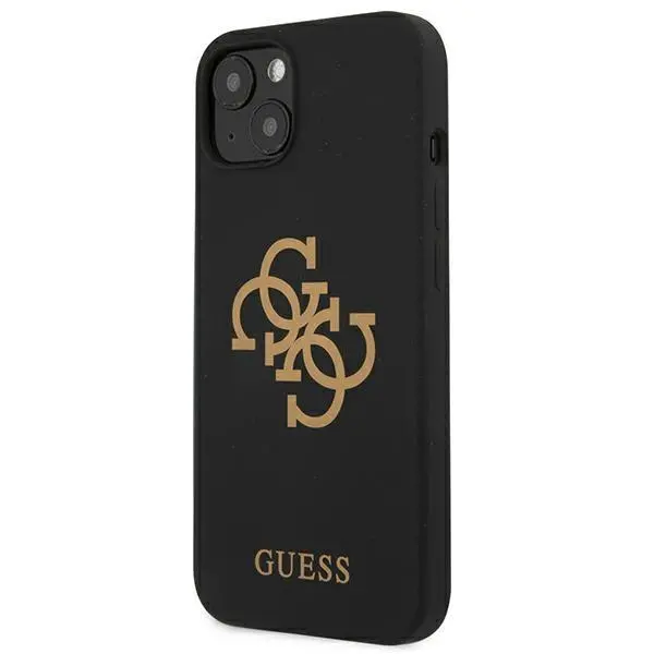 Etui Guess Silicone 4G Logo GUHCP13SLS4GGBK do iPhone 13 mini