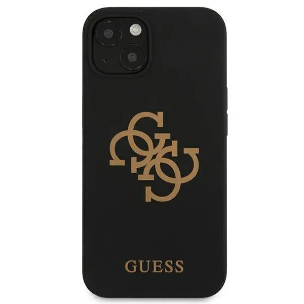 Etui Guess Silicone 4G Logo GUHCP13SLS4GGBK do iPhone 13 mini
