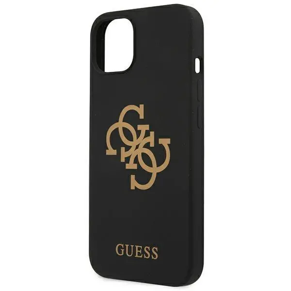 Etui Guess Silicone 4G Logo GUHCP13SLS4GGBK do iPhone 13 mini