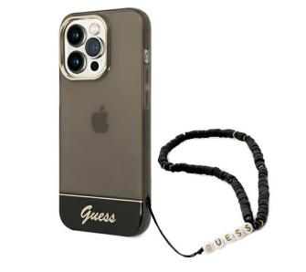 Etui Guess Translucent Pearl Strap GUHCP14XHGCOHK do iPhone 14 Pro Max