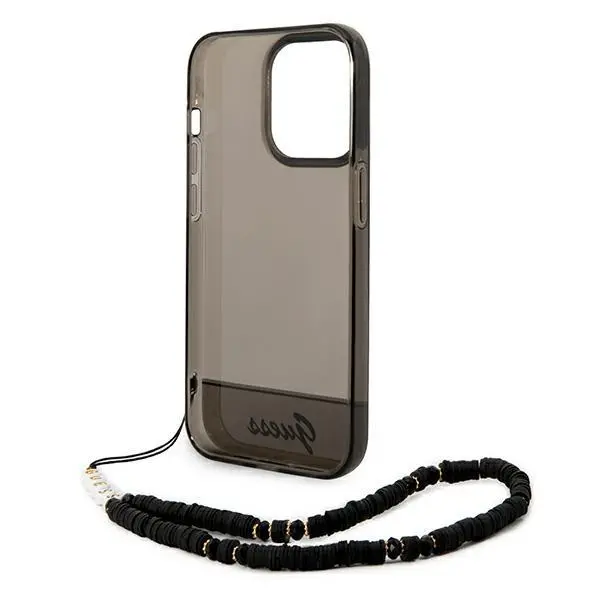 Etui Guess Translucent Pearl Strap GUHCP14XHGCOHK do iPhone 14 Pro Max