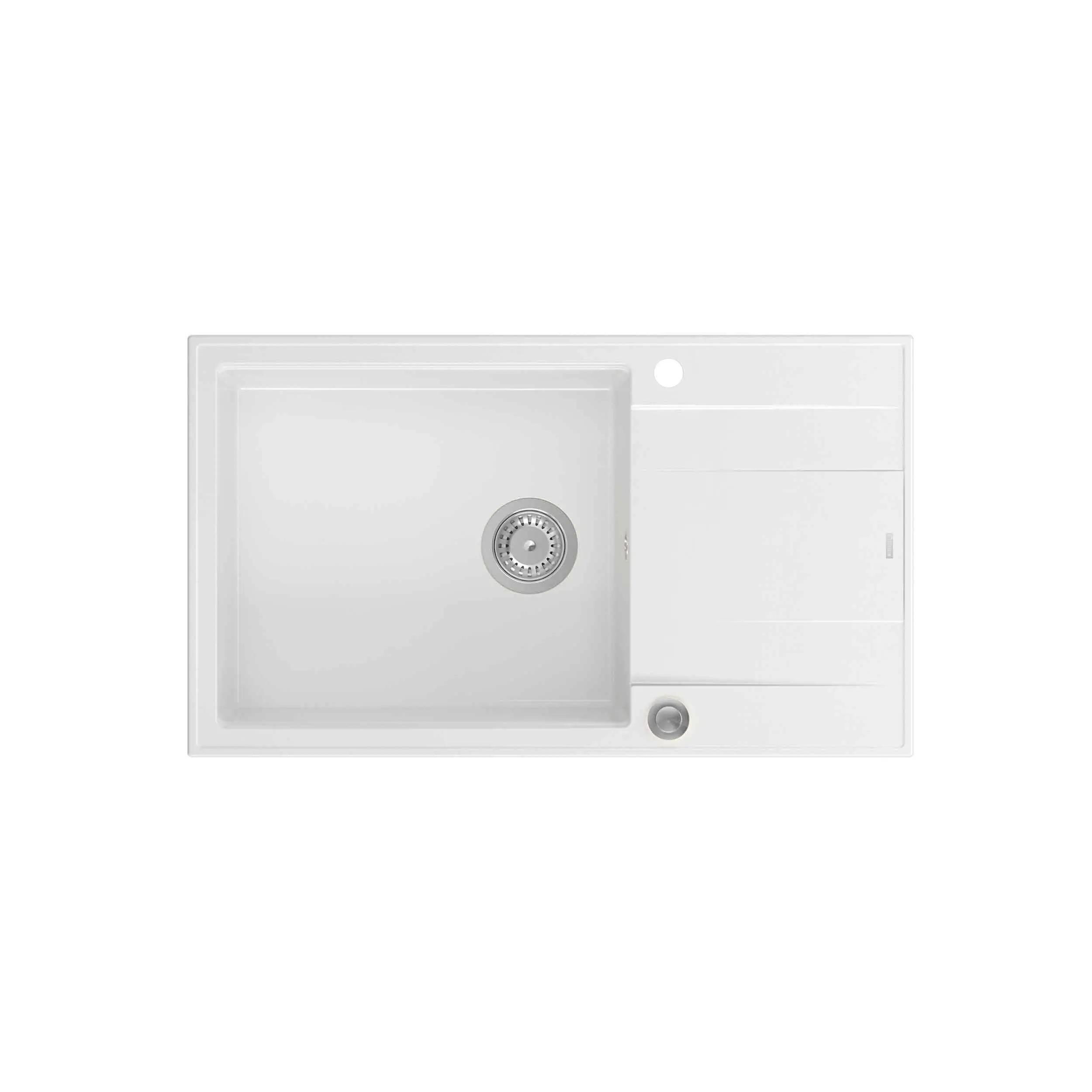Quadron HCQE58650U1_BS P2O Evan 136 XL Granitowy Biały/Stalowy