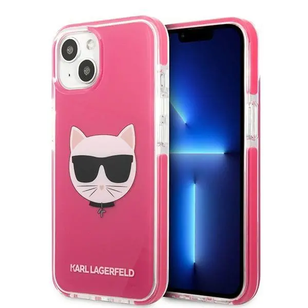 Etui Karl Lagerfeld Choupette Head KLHCP13STPECPI do iPhone 13 mini