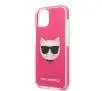 Etui Karl Lagerfeld Choupette Head KLHCP13STPECPI do iPhone 13 mini