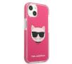 Etui Karl Lagerfeld Choupette Head KLHCP13STPECPI do iPhone 13 mini