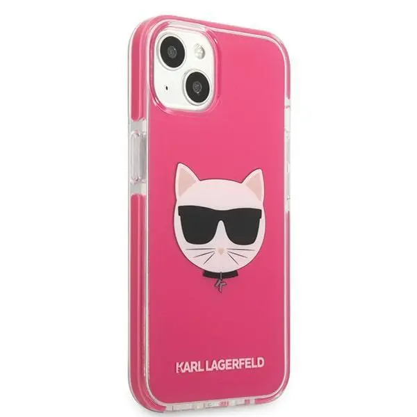 Etui Karl Lagerfeld Choupette Head KLHCP13STPECPI do iPhone 13 mini