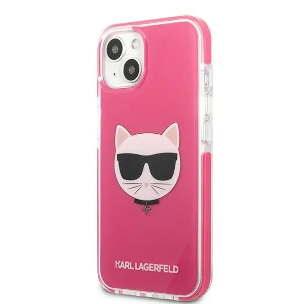 Etui Karl Lagerfeld Choupette Head KLHCP13STPECPI do iPhone 13 mini