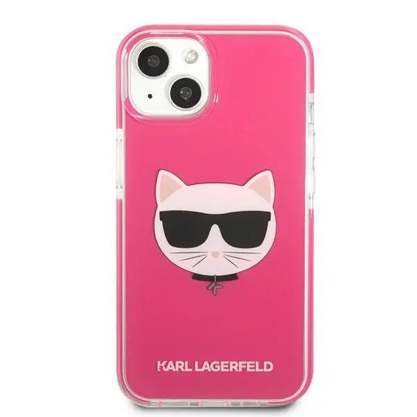 Etui Karl Lagerfeld Choupette Head KLHCP13STPECPI do iPhone 13 mini