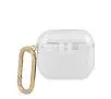Etui na słuchawki Guess Glitter Collection do AirPods 3 Przezroczysty