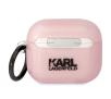 Etui na słuchawki Karl Lagerfeld Ikonik Choupette do AirPods 3 Różowy