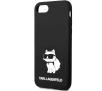 Etui Karl Lagerfeld Silicone Choupette KLHCI8SNCHBCK do iPhone 7/8/SE 2020/SE 2022