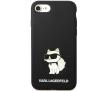 Etui Karl Lagerfeld Silicone Choupette KLHCI8SNCHBCK do iPhone 7/8/SE 2020/SE 2022