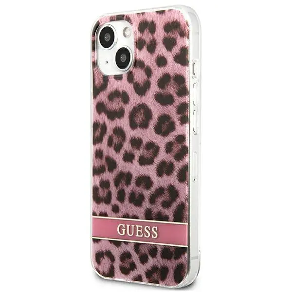 Etui Guess Leopard GUHCP13SHSLEOP do iPhone 13 mini