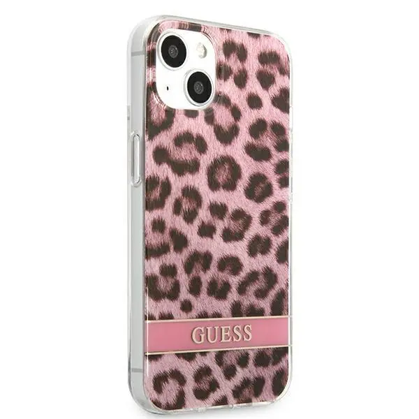 Etui Guess Leopard GUHCP13SHSLEOP do iPhone 13 mini