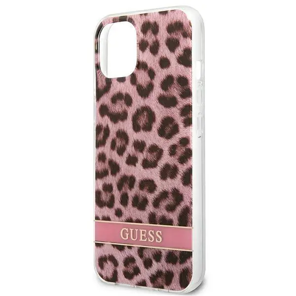 Etui Guess Leopard GUHCP13SHSLEOP do iPhone 13 mini