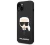 Etui Karl Lagerfeld Silicone Karl`s Head KLHCP14MSLKHBK do iPhone 14 Plus