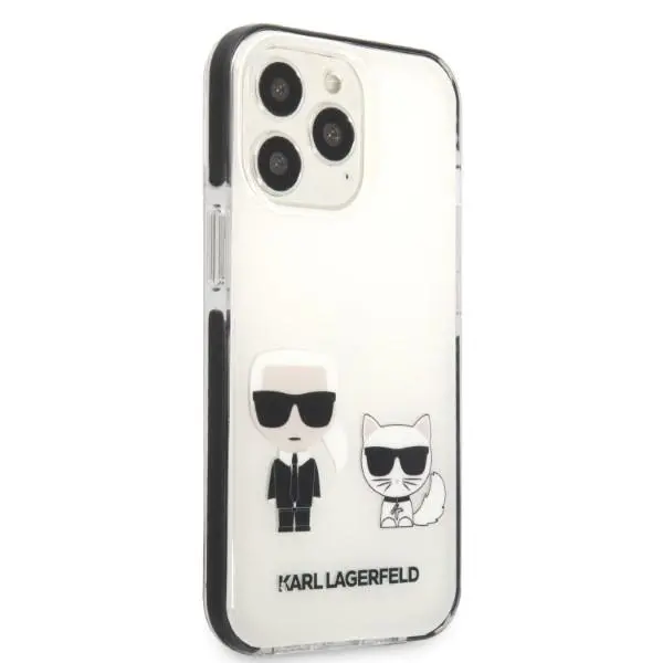 Etui Karl Lagerfeld Karl&Choupette KLHCP13XTPEKCW do iPhone 13 Pro Max