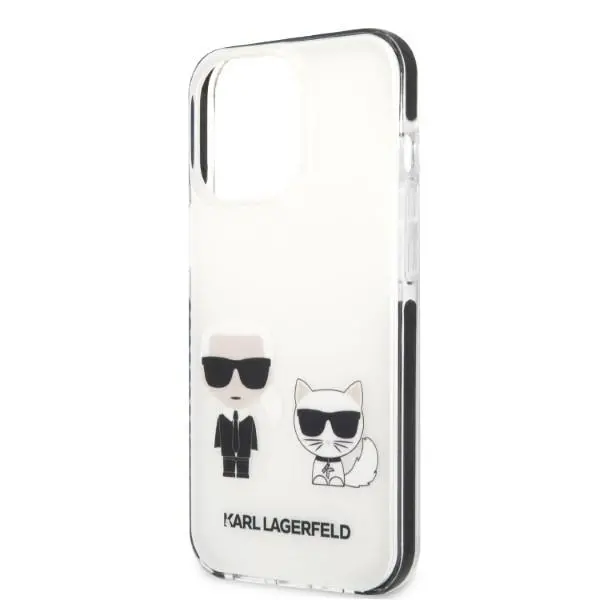 Etui Karl Lagerfeld Karl&Choupette KLHCP13XTPEKCW do iPhone 13 Pro Max