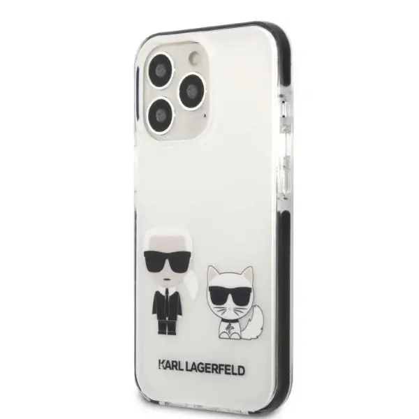 Etui Karl Lagerfeld Karl&Choupette KLHCP13XTPEKCW do iPhone 13 Pro Max