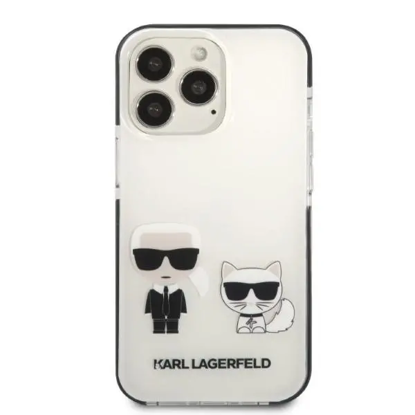 Etui Karl Lagerfeld Karl&Choupette KLHCP13XTPEKCW do iPhone 13 Pro Max