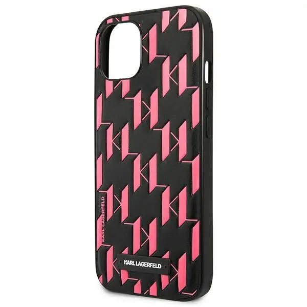Etui Karl Lagerfeld Monogram Plaque KLHCP13SMNMP1P do iPhone 13 mini