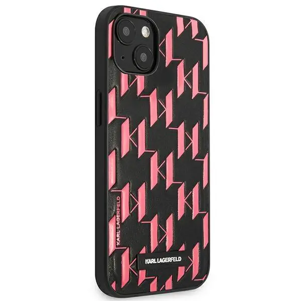 Etui Karl Lagerfeld Monogram Plaque KLHCP13SMNMP1P do iPhone 13 mini