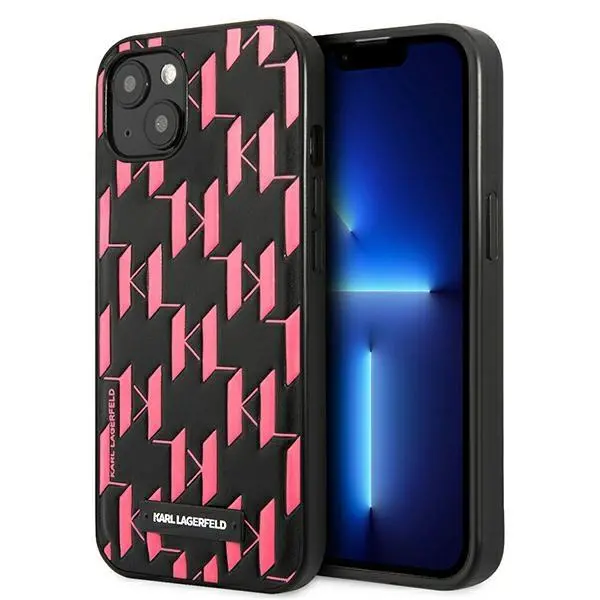 Etui Karl Lagerfeld Monogram Plaque KLHCP13SMNMP1P do iPhone 13 mini